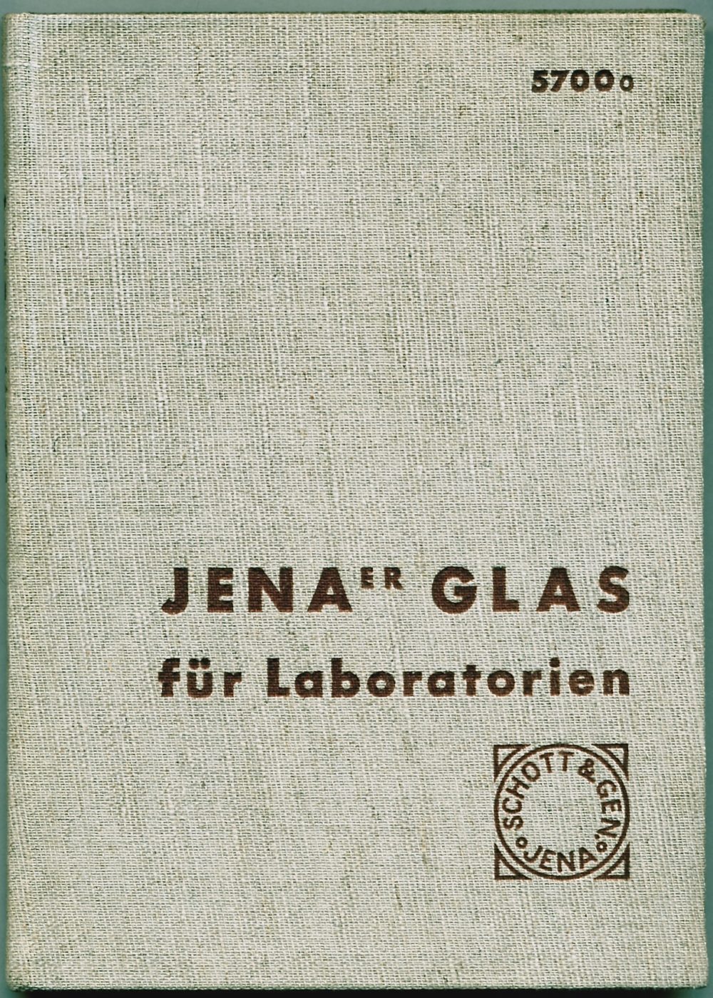 Omhoog gaan invoegen Alsjeblieft kijk CATALOG Schott & Gen. 'JENAer GLAS für Laboratorien' (Jena glass for  laboratories) 1937 - CIRQ collection