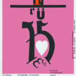 POSTER Johannes Itten 'Das Frühe Bauhaus' (The Early Bauhaus) 1994